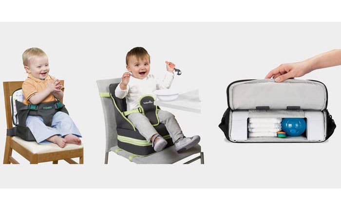 Copplestones Rehausseur pour bébé + plateau, Chaise de voyage pliante