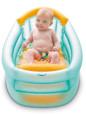 Baignoire bébé - Pliable, gonflable ou rigide 